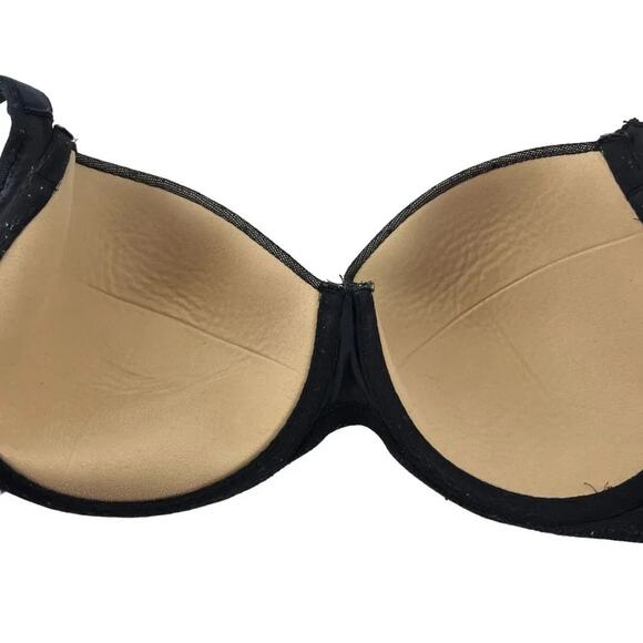 Soma Stunning Support Smooth Full Coverage Bra Black Size 40C - Picture 3 of 5